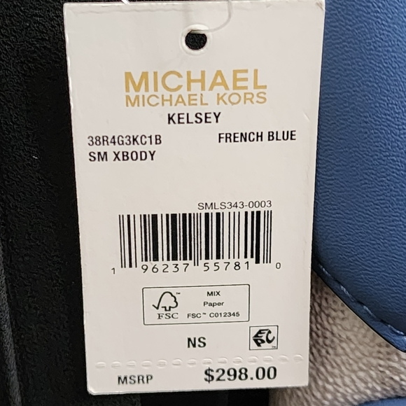 Michael Kors Kelsey Logo SM Crossbody - Picture 7 of 7